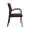 Lesro Newport Wide Guest Chair Metal Frame, Black, RF Nebbiolo Upholstery NP1201 - alternate 2